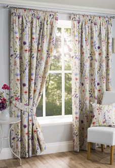 Hampshire Pencil Pleat, Multi - Ready Made Curtains